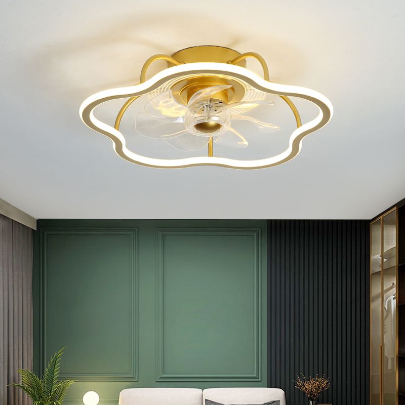 2 Lichter Geometrische Deckenleuchten moderne Metallflush -Montage -Lampe