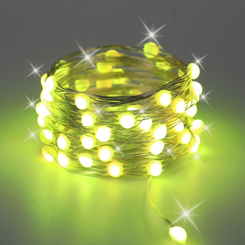 Modern Symphony LED Silver Wire Global Rope Light for Christmas Tree Decorate