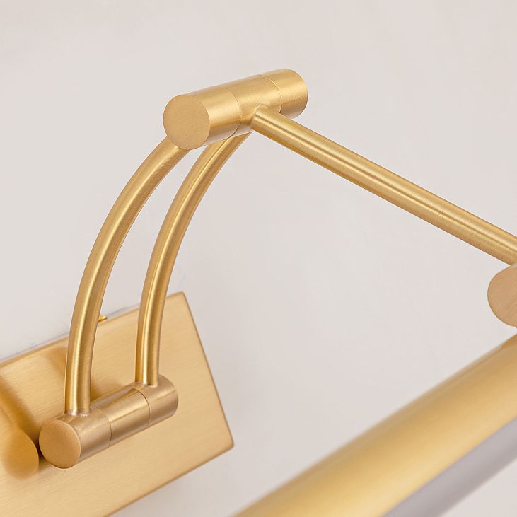 Leichter extravaganter Stil bewaffneter linearer Waschtisch Licht Kupfer ein Eitelkeitslicht