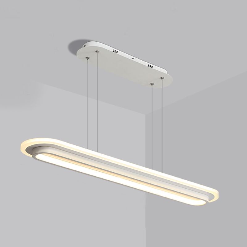 Simplicity Contemporary Island Light Geometric Lighting Fixture for Dining Room