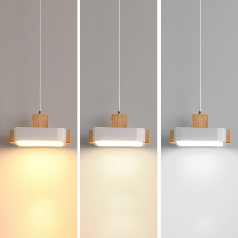 Nordic Brick Hanging Lamps Acrylic Hanging Pendant Lights for Bedroom