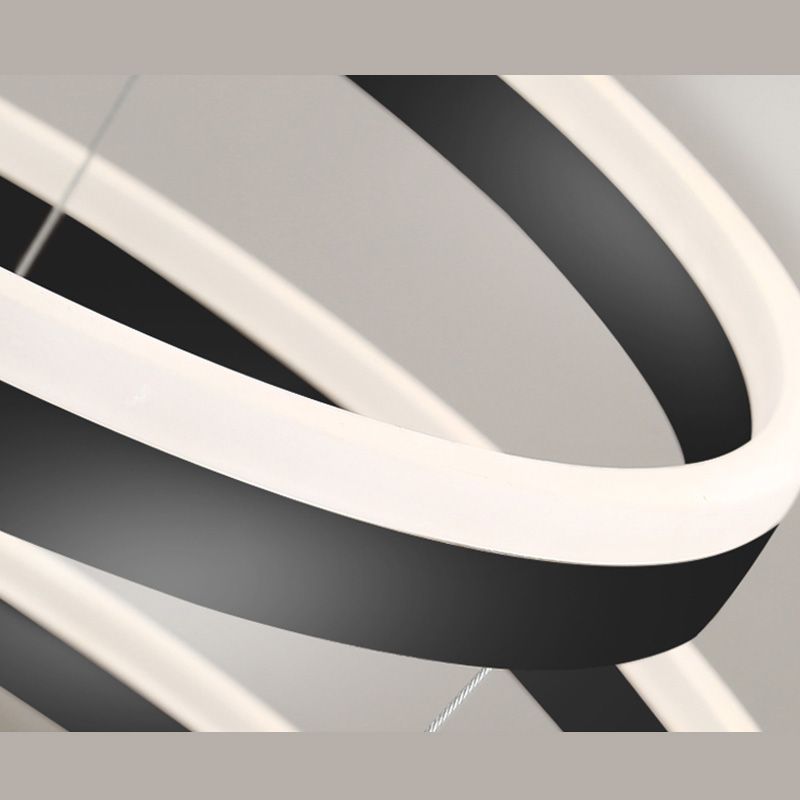 Zeitgenössische mehrschichtige verstellbare Anhängerbeleuchtung für den Lebensraum im Wohnzimmer