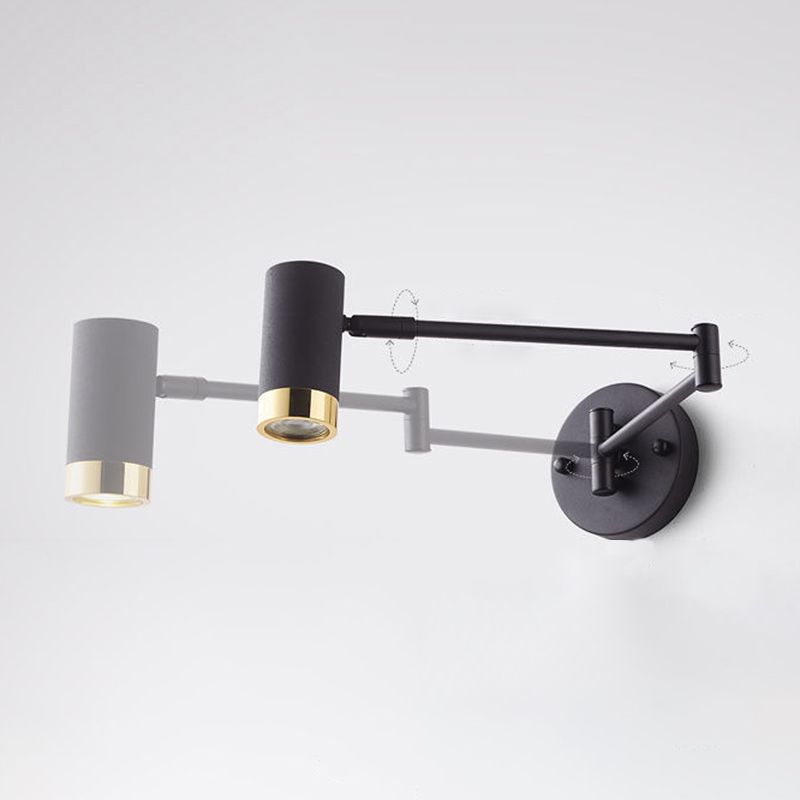 Modern Style Wall Light Household Wall Light Sconce with Adjustable Arm