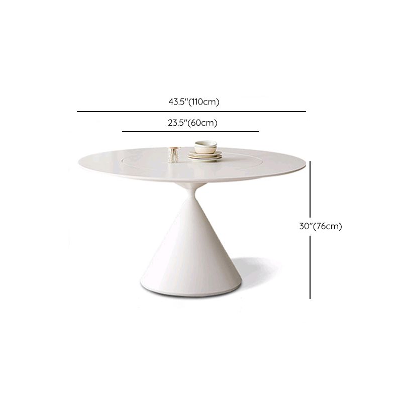 Dining Room Dinner Kitchen Table Round Tulip Base Dining Table