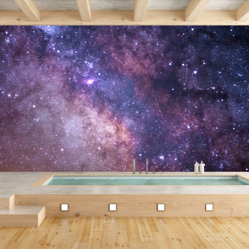 Stain Resistant Modern Universe Wall Mural Living Room Wallpaper
