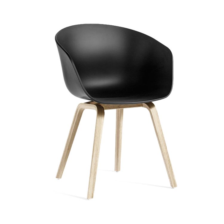 Sedie in stile moderno sedie da pranzo con gambe in legno per cucina