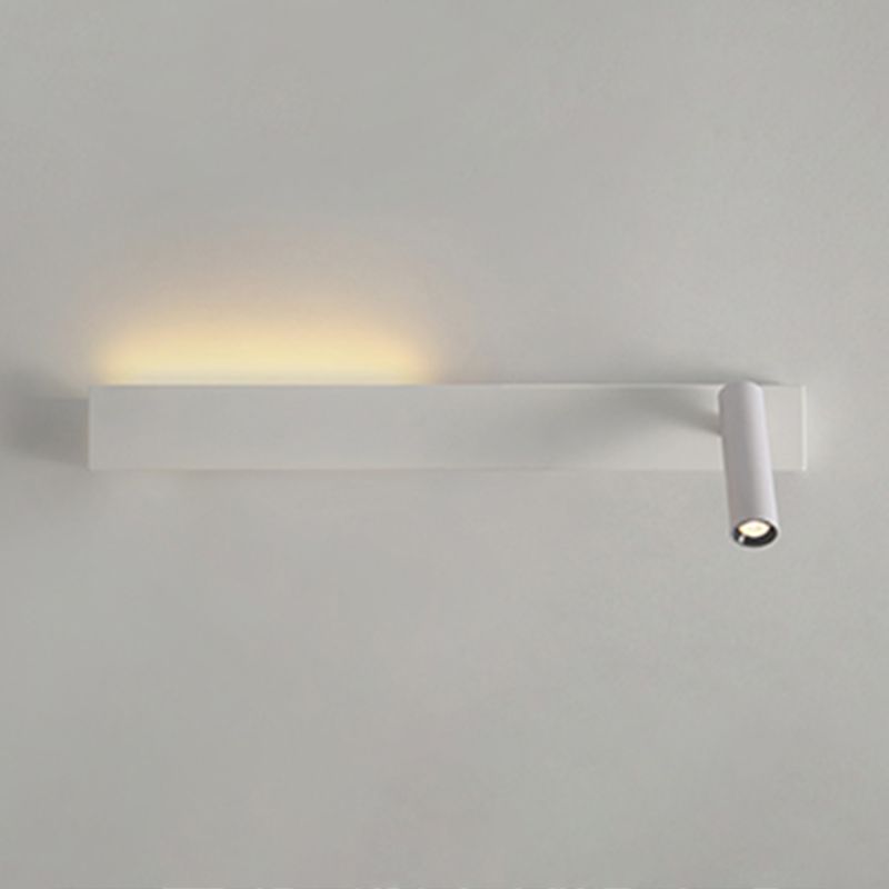 Square Shape Metal Wall Light Modern Style 2 Lights Wall Mount Light