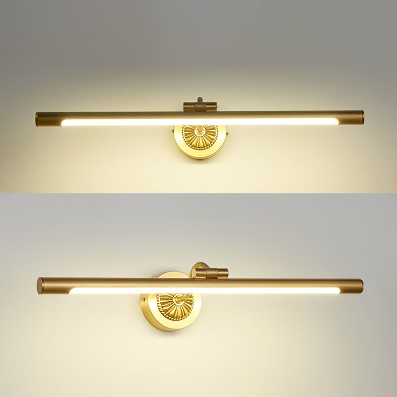 LED Simple Makeup Mirror Light Modern Bagni bagno Specchio a specchio Fronte lampada