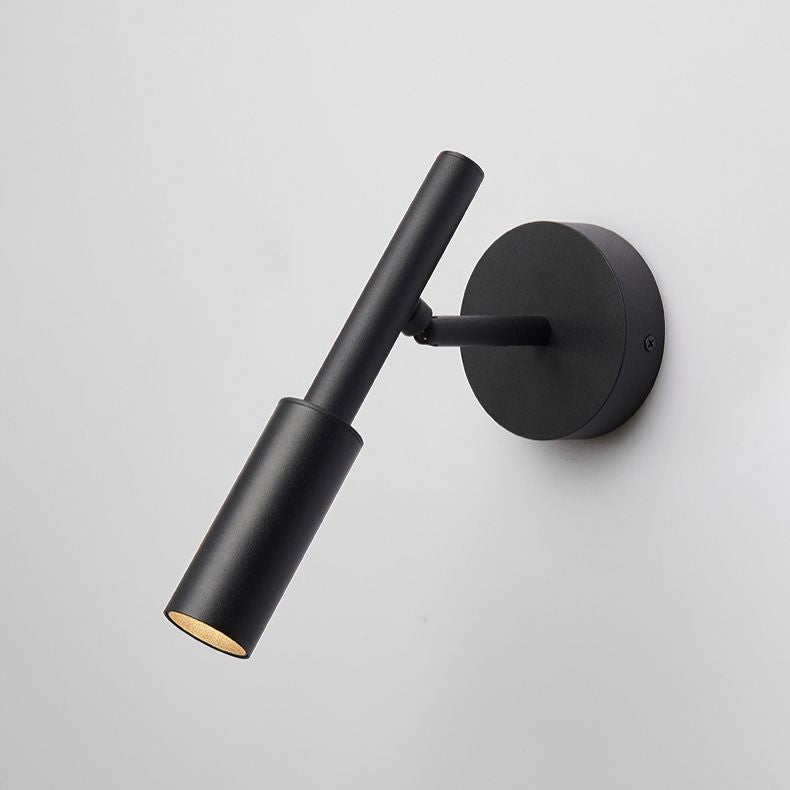 Modern Style Metallic Wall Light Rotatable Reading Lights for Hotel Bedroom Living Room