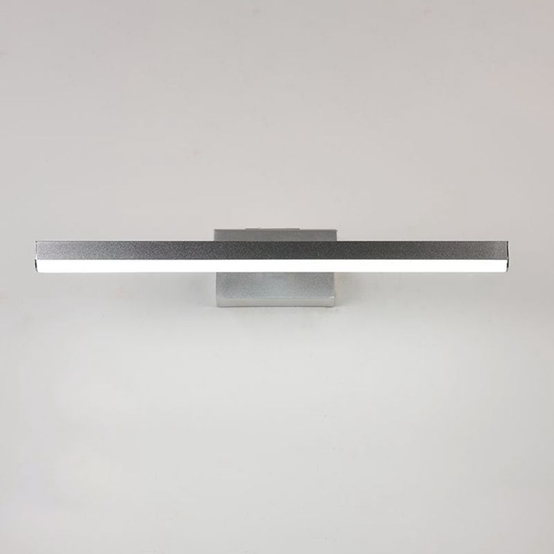 Lumières murales de vanité linéaire de style moderne Métal 1 Lights Mirror Vanity Lights