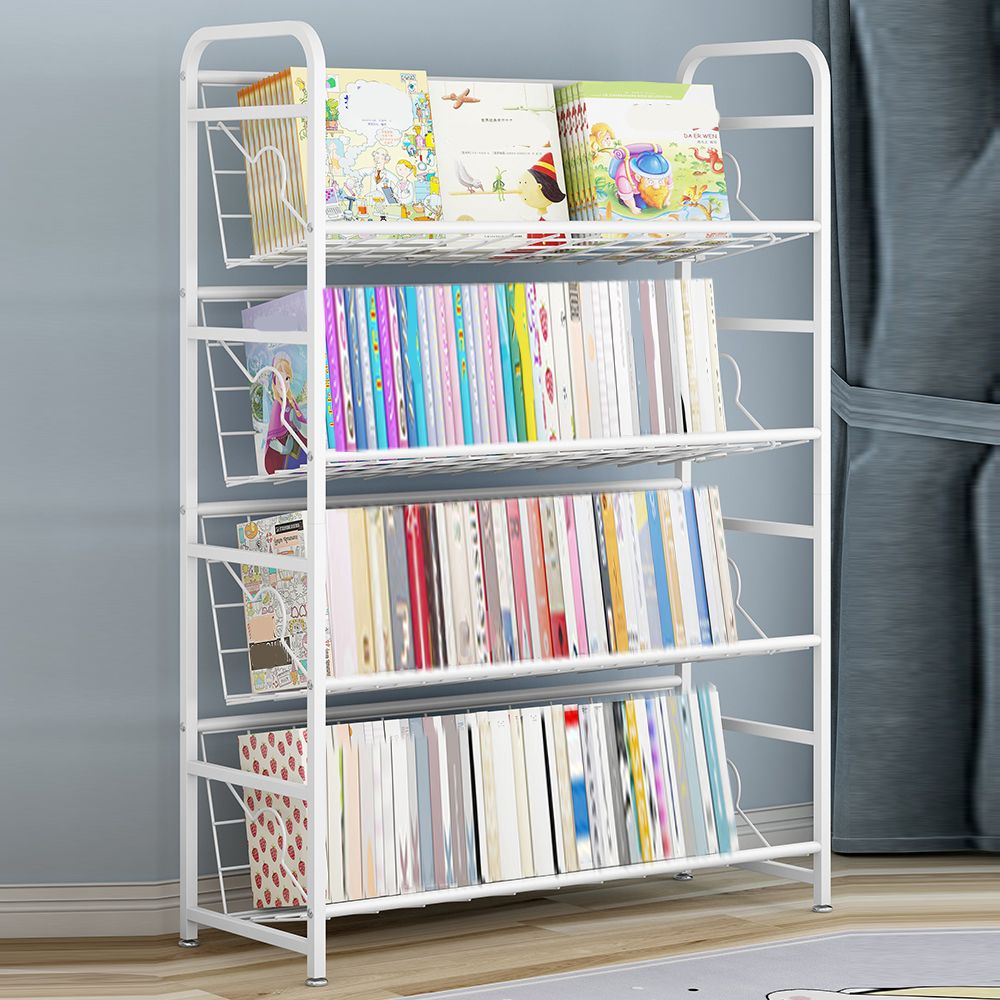 Urban Style Bookshelf Open Back Bookcase for Office and Study Room