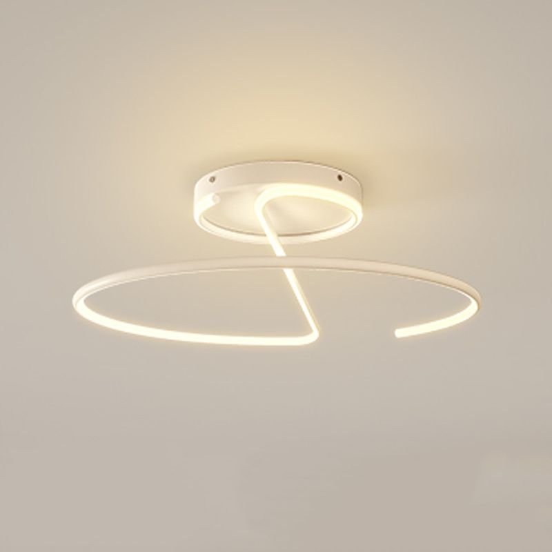 Simplicity Flush Ceiling Light Fixtures with Silicone Shade LED Ceiling Light Fixture