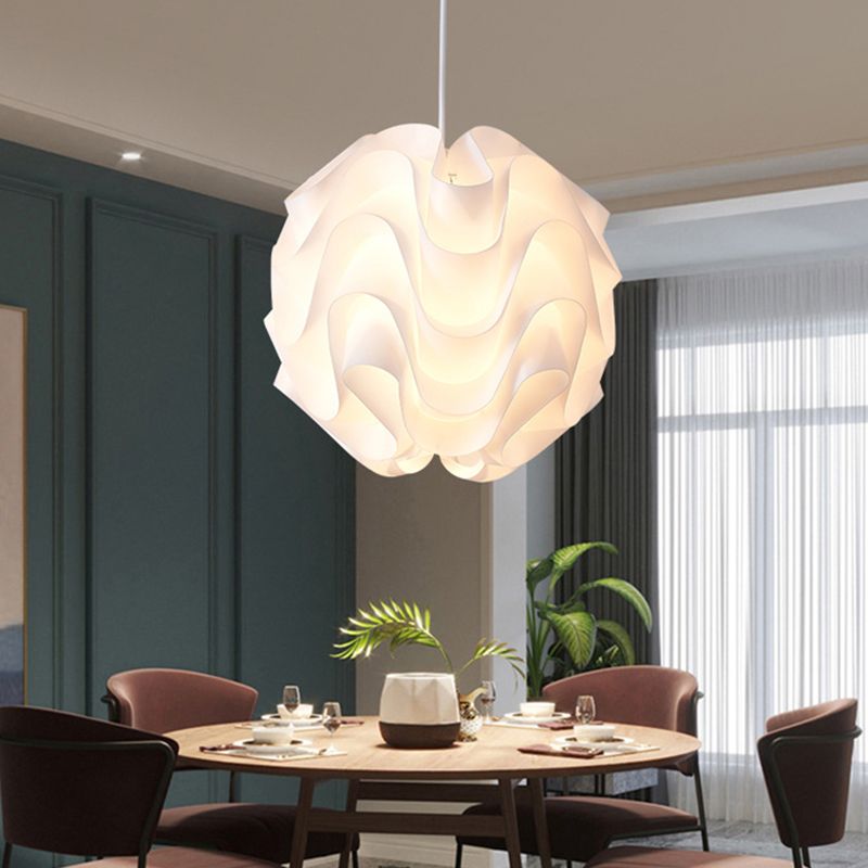 Floral Shape Pendante Light Aymat Minimaliste 1 lampe à chute de la lumière pour chambre à coucher