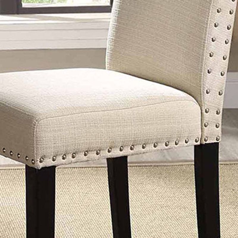 Silla escandinava de madera para cocina, comedor, silla lateral, silla Parsons