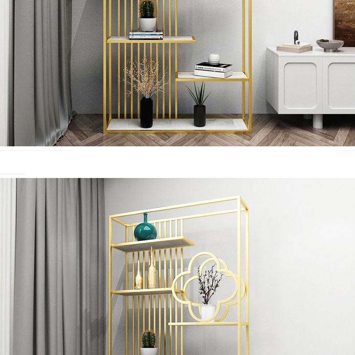 71 "H Bücherscheibe Glamstil Open Back Bücherregal für Home Office Study Room