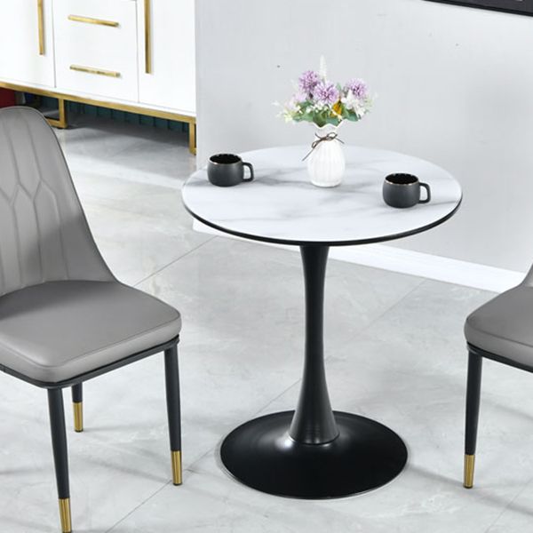 Round Shape Dining Table Simplicity Style Tulip Base Table for Dining Room