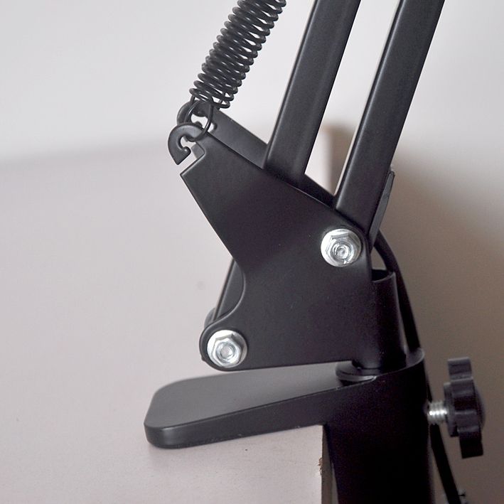 Modern Learning LED Desk Lamp Metal Single Light Table Lamp for Bedroom