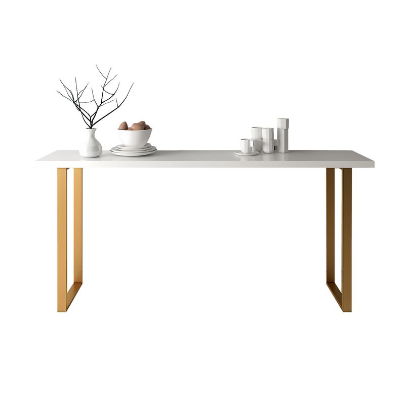 Solid Wood Bar Table Set Glam Rectangle 1/3/4/5 Pieces Counter Table