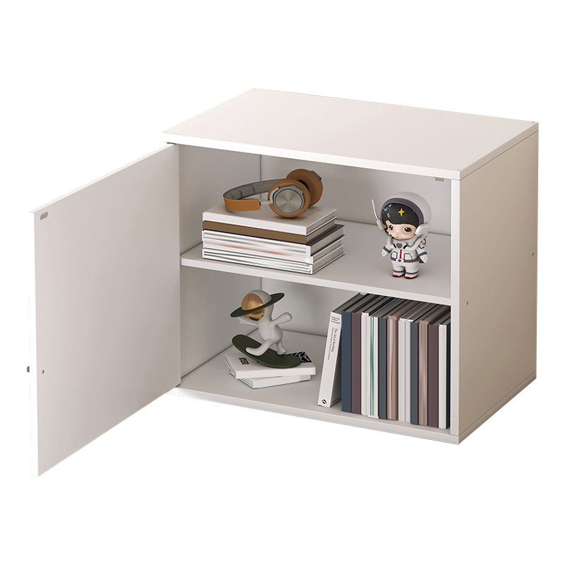 Wood Bookcase Scandinavian Bookshelf, 13.78" L x 9.45" W x 13.78" H