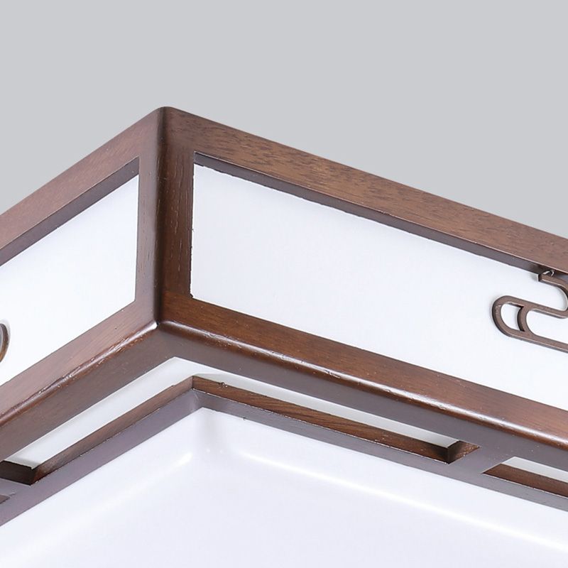 Modern Flushmount Ceiling Lamp 1-Light Living Room Flush Mount Light Fixture with Acrylic Shade