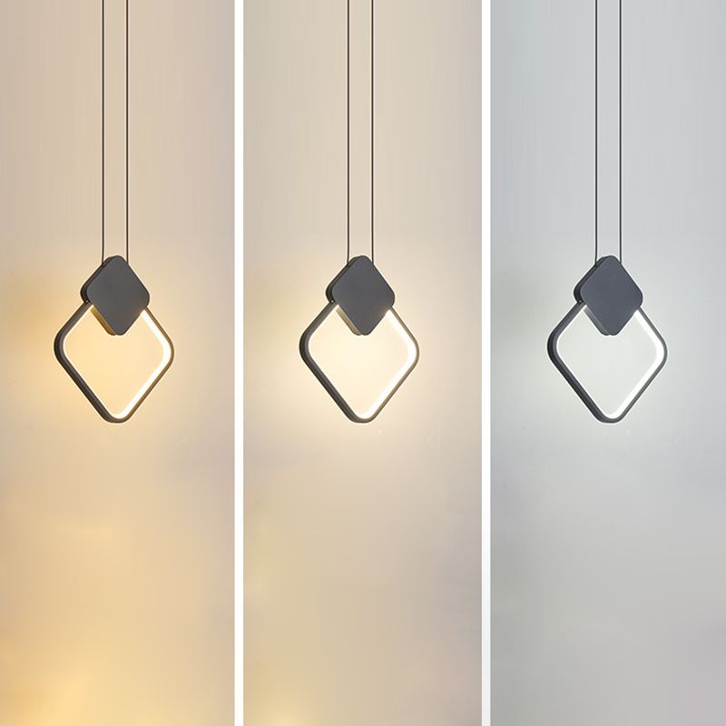 Luci a soffitto a sospensione moderna Gel silice 1 1 lampada a soffitto leggero