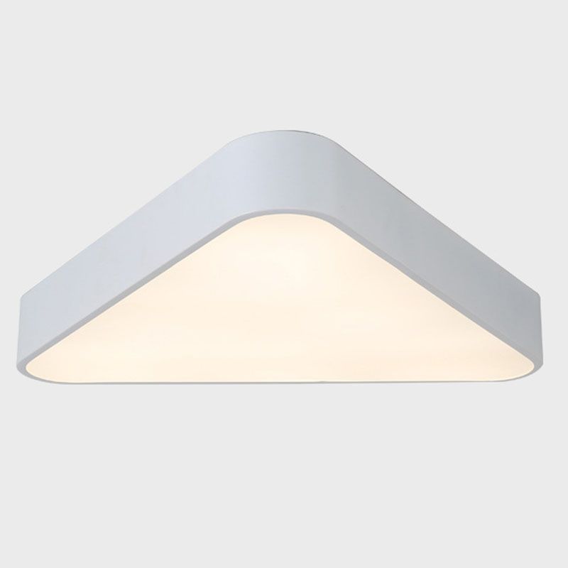 Acrilico Triangolare Flush Light Nordic LED Flush Montaggio Soffitto Illuminazione Fissaggio per Foyer