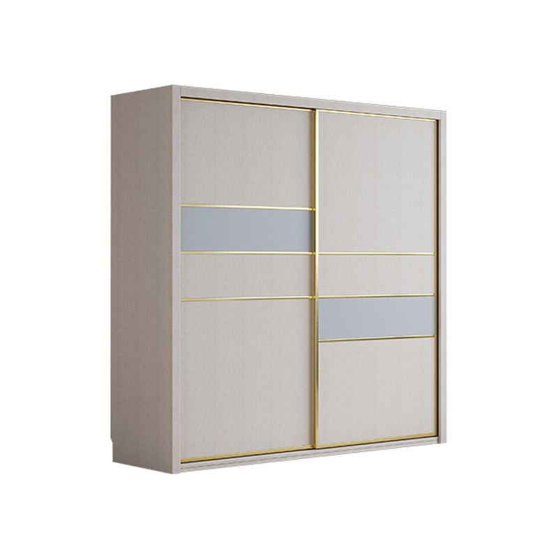 Sliding Wardrobe Closet with Shelves Contemporary Wardrobe Cabinet
