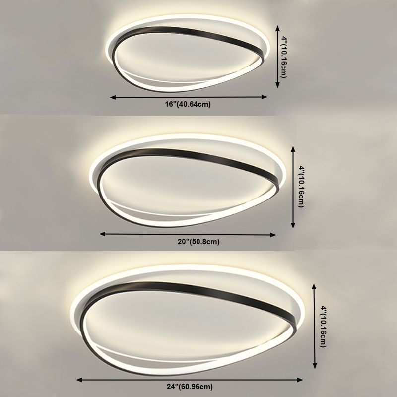 Eigentijdse geometrische inbouwlamp Led-inbouwplafondlamp