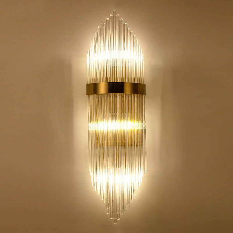 Wall Mount Lighting Modern Crystal Wall Mounted Lamps for Living Room