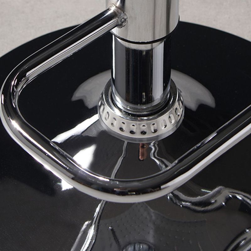 Industrial Style Liftable Bar Stool Plastic Counter Bar Stool with Metal Legs
