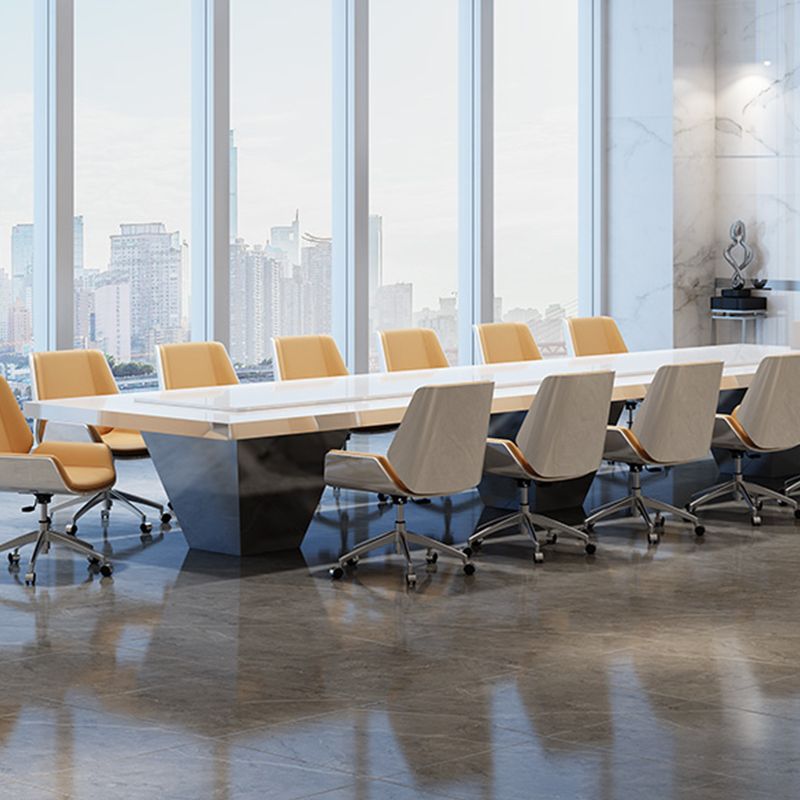 Metal Frame Modern Office Chair Executive Ergonomic Desk Chair