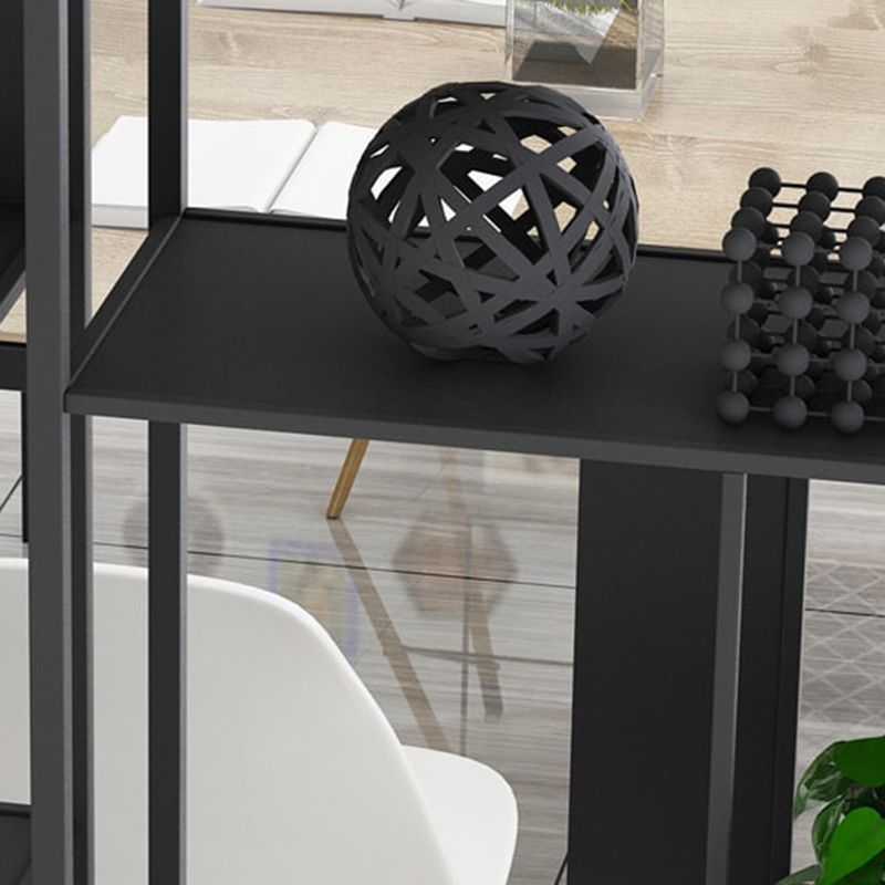 Industrial Open Rectangle Storage Bookshelf Home Office Etagere Bookcase