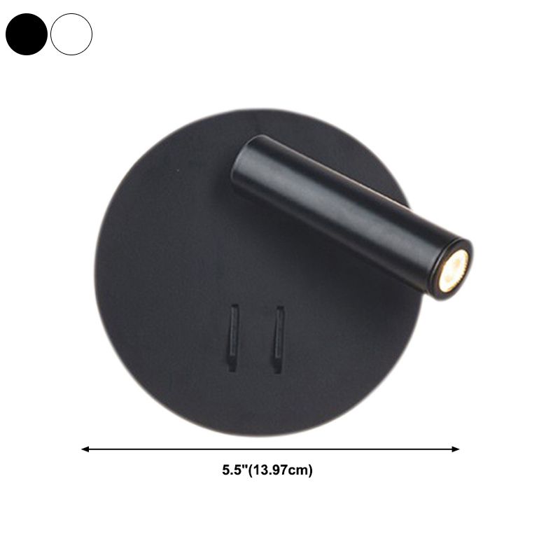 Estilo contemporáneo Luces de lectura de lámpara de luz montado en pared de estilo geométrico