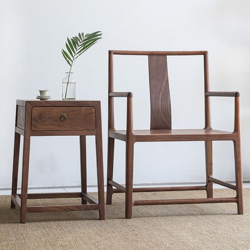 Traditional Dining Chairs Solid Wood Dining Chair with Cushion