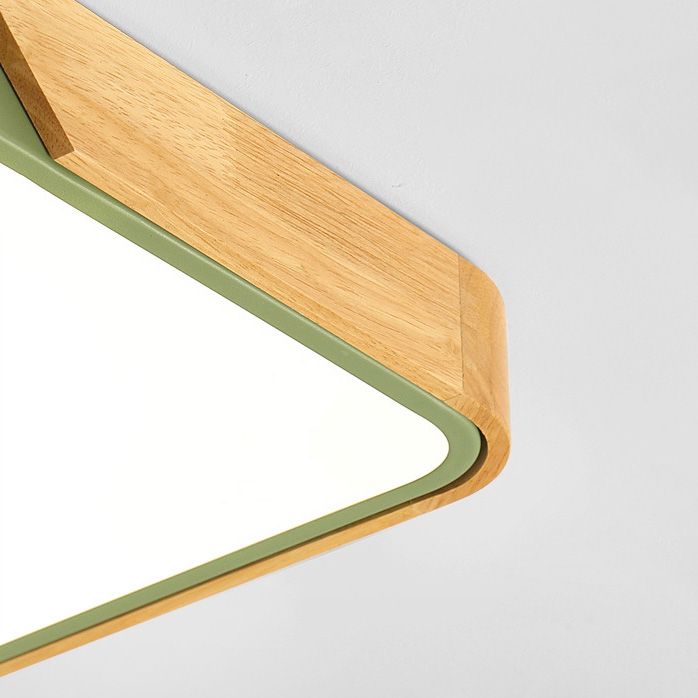 Plafonnier nordique Macaron LED plafonnier encastré pour balcon couloir