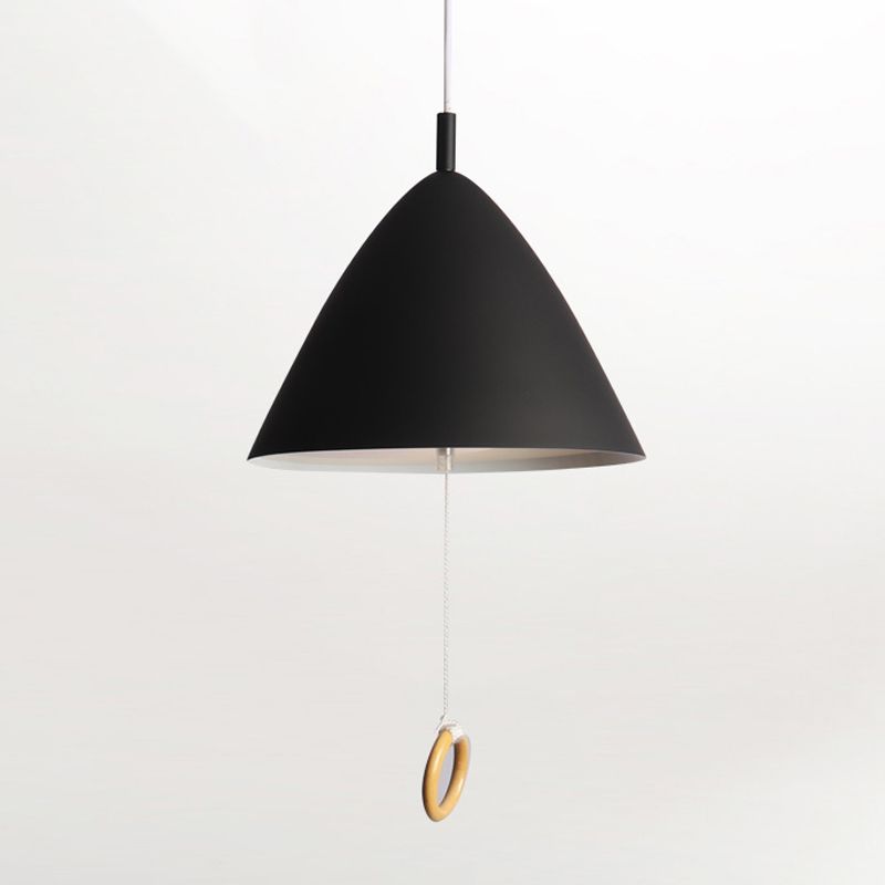 Éclairage suspendu en forme de cône MACARON MACARON MÉTAL 1 PENDANT LEIL