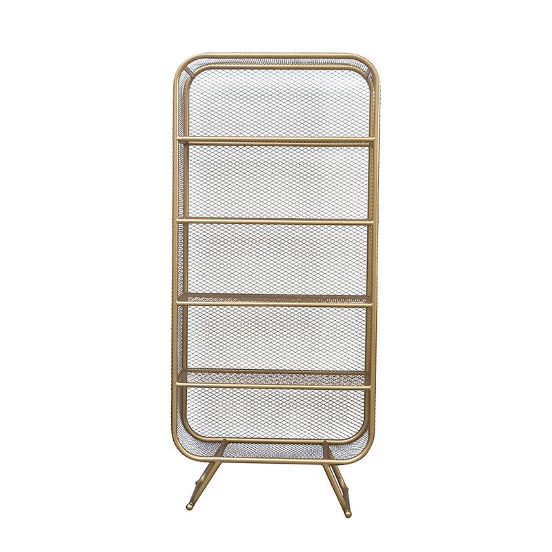 Industrial Metal Bookcase Shelf Closed Shelves for Study Room