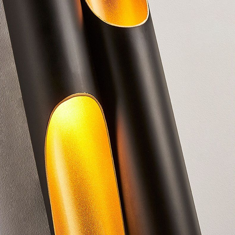 Moderne einfache lineare Wandmontage 1-Licht-Aluminiumwandlampe für Wohnzimmer