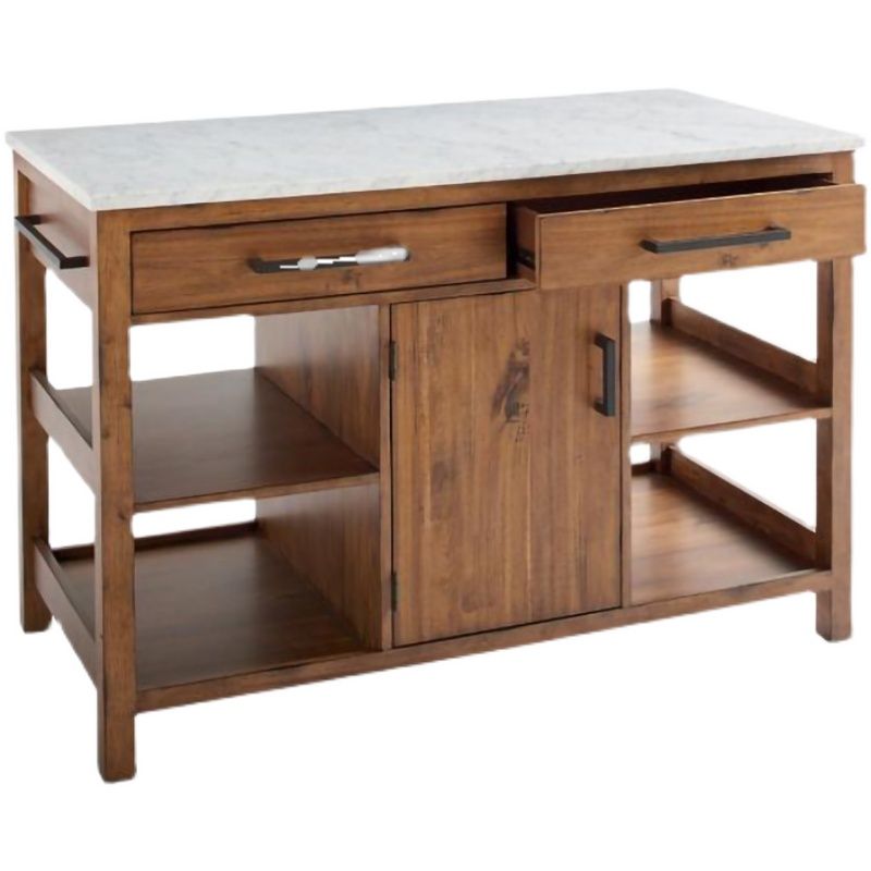 Dining Room Prep Table Modern Rectangular Wood Kitchen Island Table