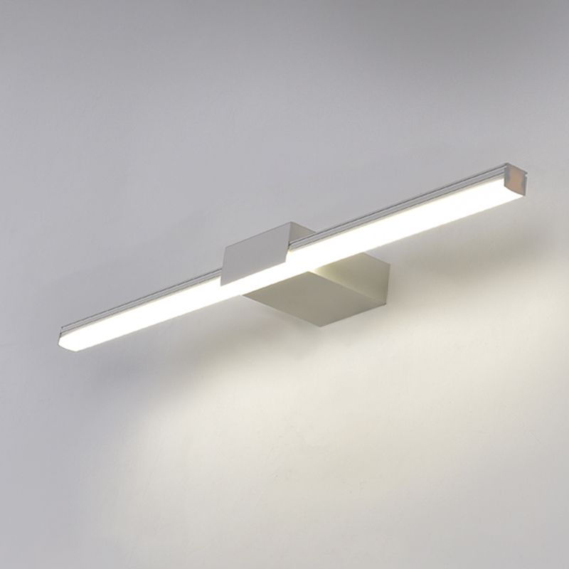 Modern Minimalist Style Linear Wall Mounted Vanity Lights Metal Vanity Wall Light Fixtures for Bathroom