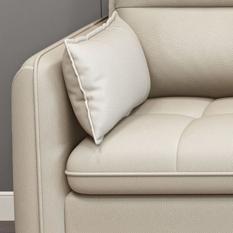 Scandinavian Removable Cushions Square Arm Sofa/Sectionals with Storage