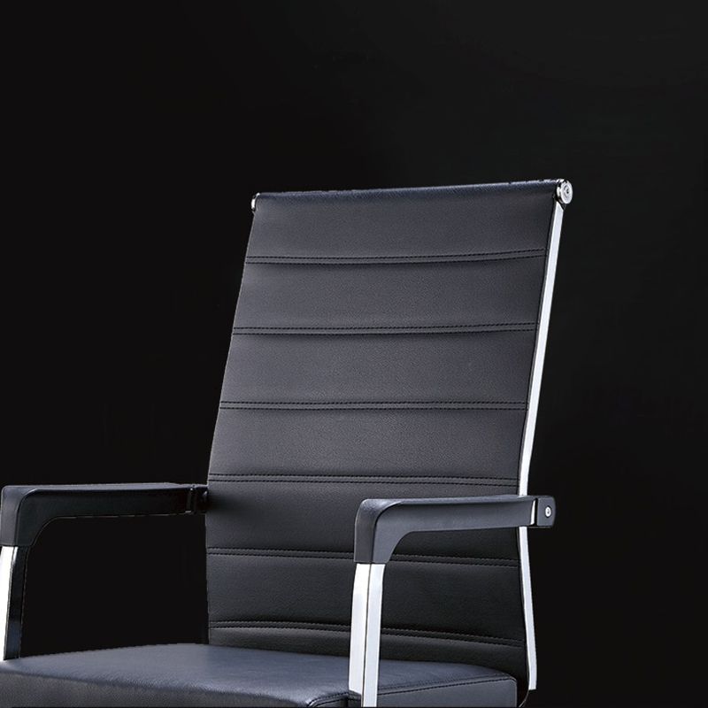 Modern Style Task Chair Ergonomic Office Chair with Fixed Arms