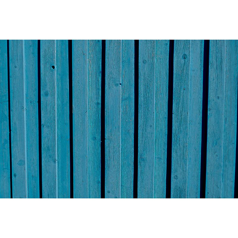 Industrial Style Wood Grain Mural Wallpaper Mildew Resistant Wall Decor for Living Room