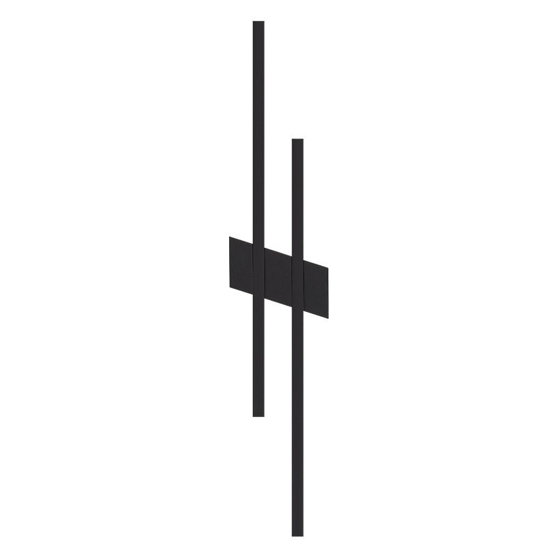 Minimalism Brass Wall Sconce Linear LED Sconce Lighting for Living Room