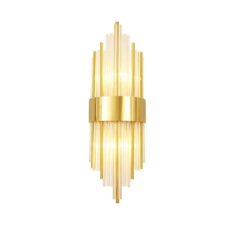 2 LA LA LA LUCCHI Crystal Fullo Scontro Scontro MOTORE UNICO MODERNO MOLTIRE LUME DELLA parete trasparente