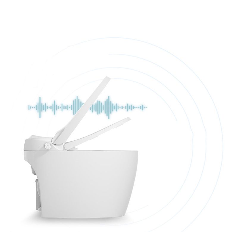 Modern ABS Toilet Bowl Floor Mounted All-In-One Urine Toilet