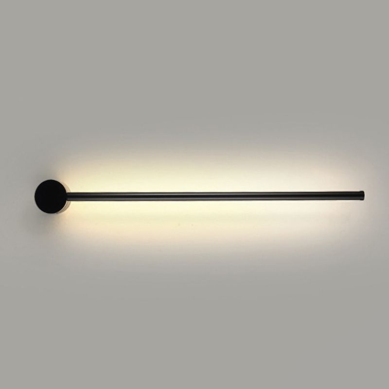 Silicone LED Linear Wall Lamp in Modern Creative Style Aluminium Indoor Wall Lamp