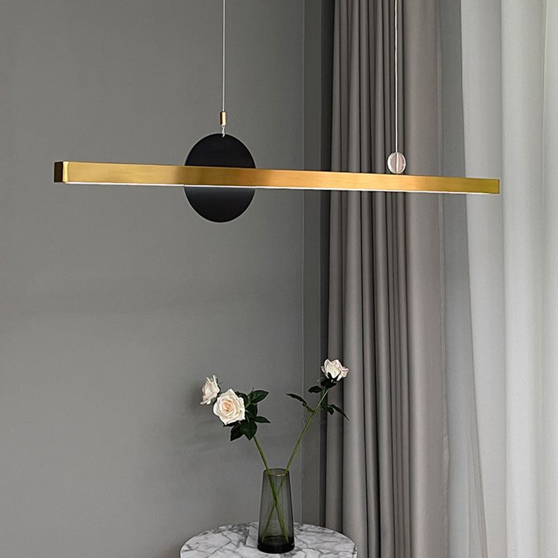 1 luminaire de l'île géométrique légère