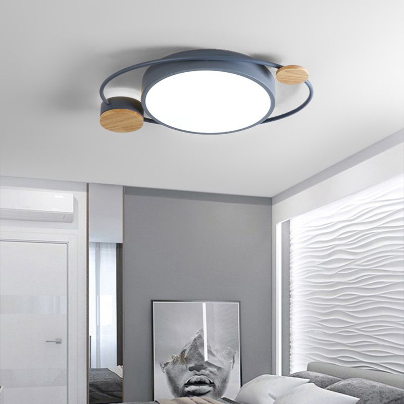 Lampe de montage encastrée géométrique de lumière montée par plafond moderne à LEDs pour la chambre à coucher