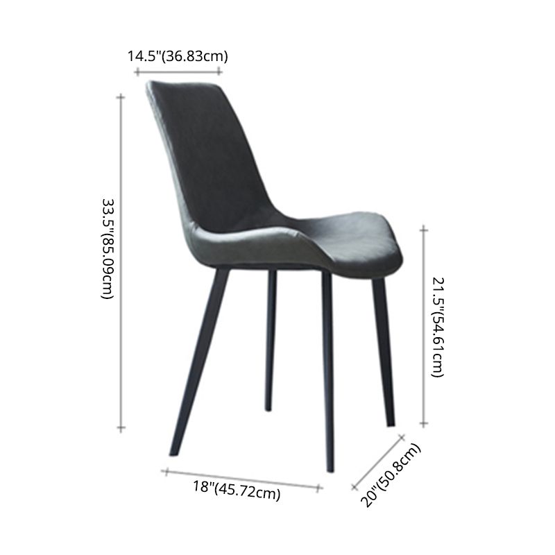 Modern Sintered Stone Dining Room Set with Rectangle Top and Black Base Furniture